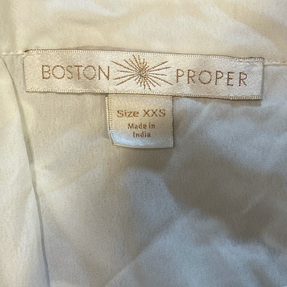 Boston Proper White Lace Asymmetrical Skirt - Picture 6 of 6